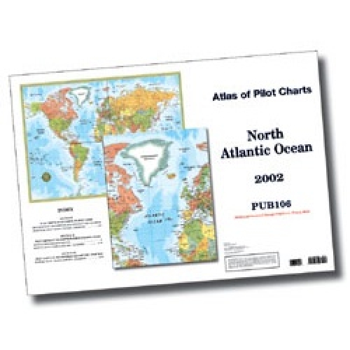 PUB106 Atlas of Pilot Charts : North Atlantic Ocean NIMA