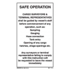 Deck and Engine Room Signs