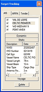 Navmaster AIS Viewer Side Panel Navmaster AIS Viewer Side Panel