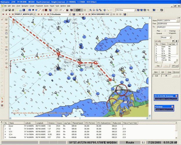 Berth-to-berth route planning Berth-to-berth route planning