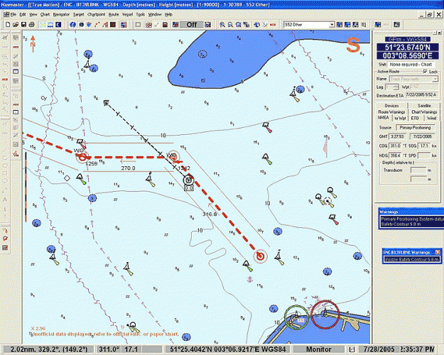 Real-time route monitoring Real-time route monitoring
